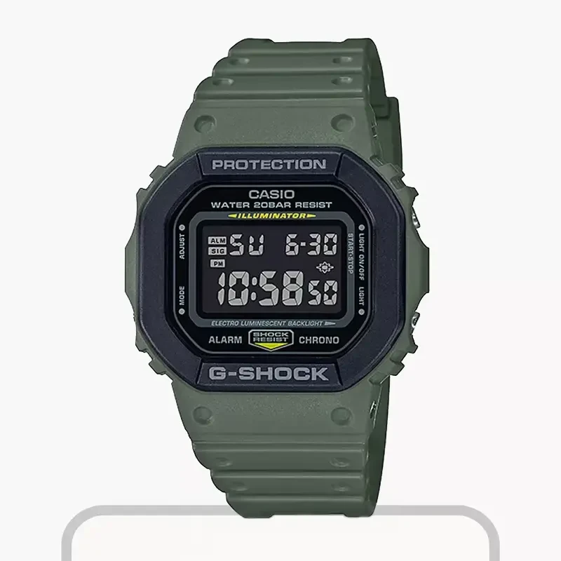 Casio G-Shock 5600 Series Digital Men’s Watch- DW-5610SU-3DR